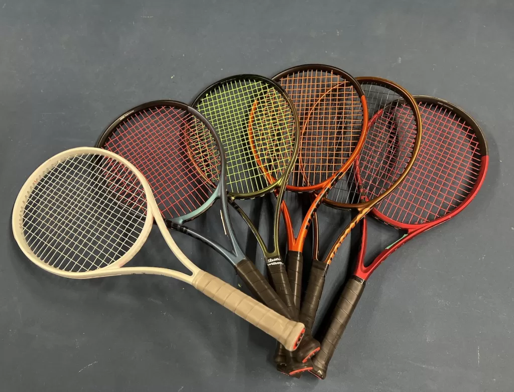 Variety of Wilson's Tennis Rackets