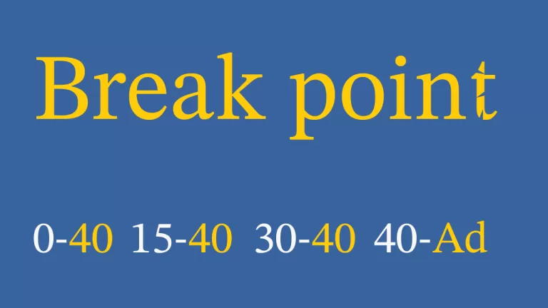 Break point