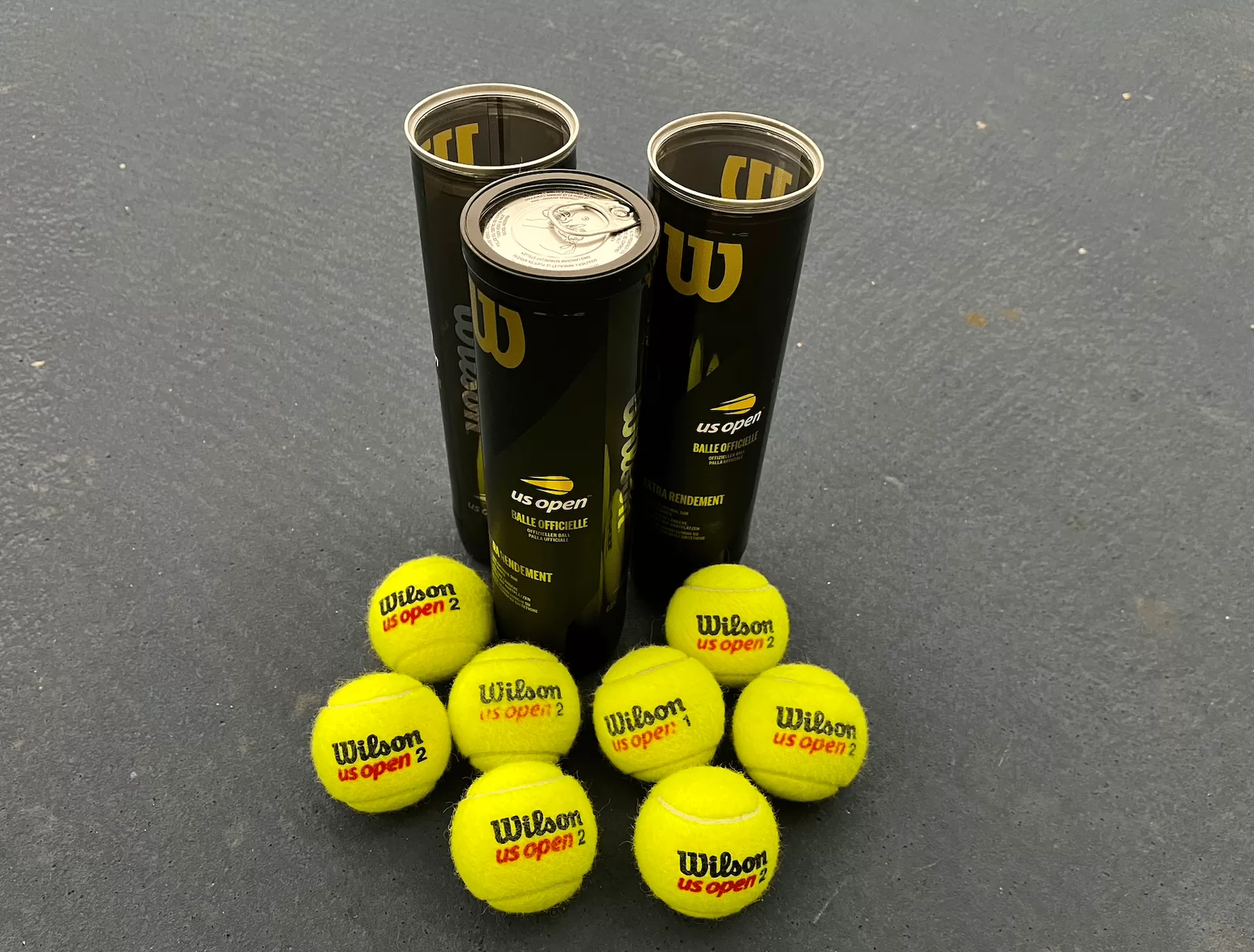 US Open tennis balls